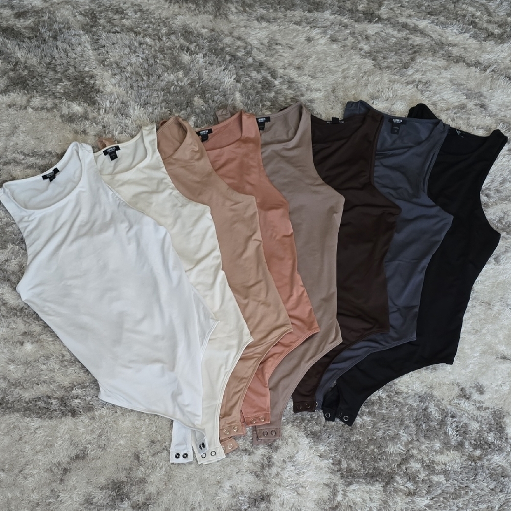 Express Body Contour Bodysuit, Set Of 8